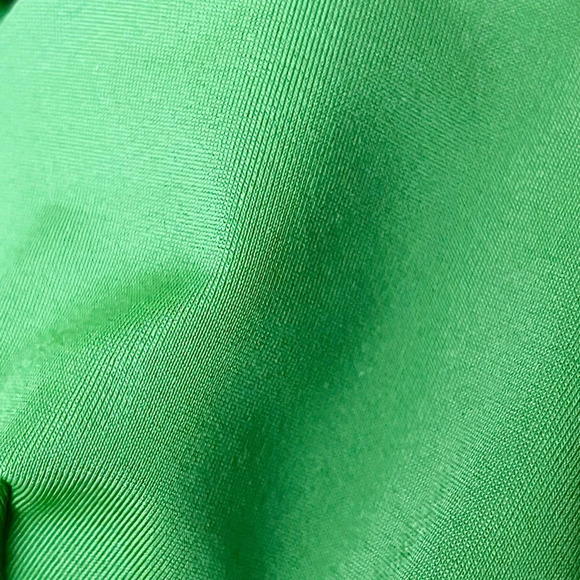 CUUP Green Satin BALCONETTE Wired Swim Top Beach Summer Cruise Vacation SZ 5 32D - Picture 8 of 8